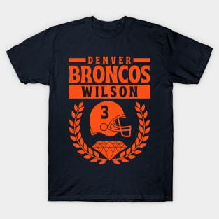 Denver Broncos Wilson 3 American Football T-Shirt